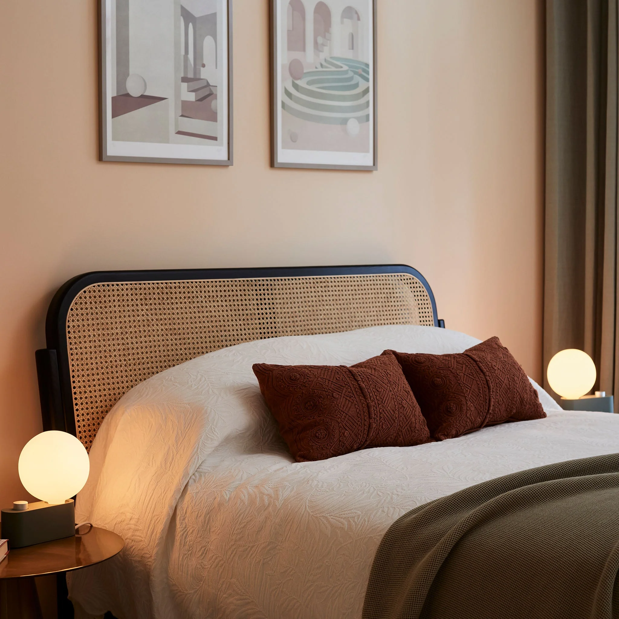 Alumina Multi-Use Lamp in Sage - Set of 2 - Image 4