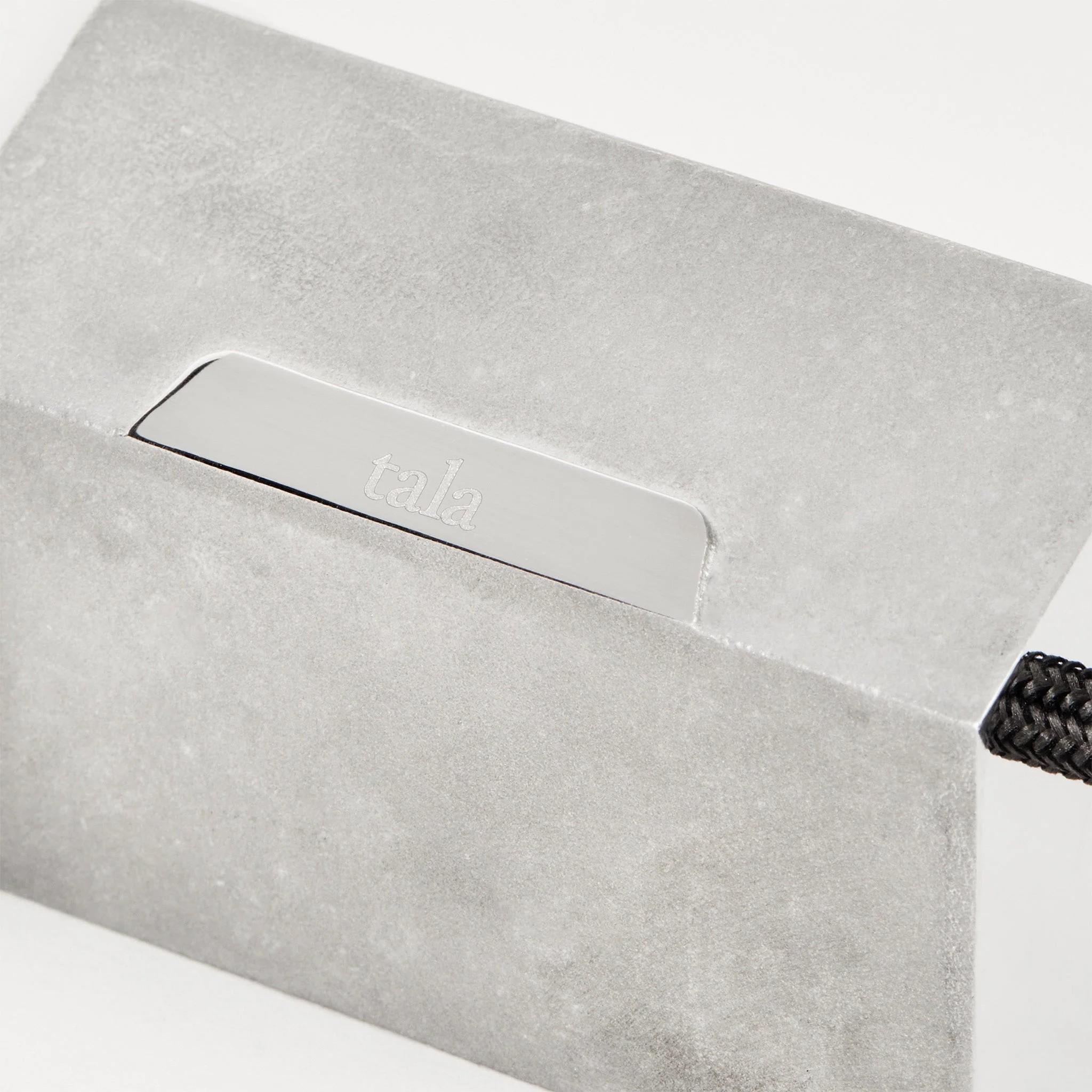 Basalt Nine Pendant in Stainless Steel - Image 4