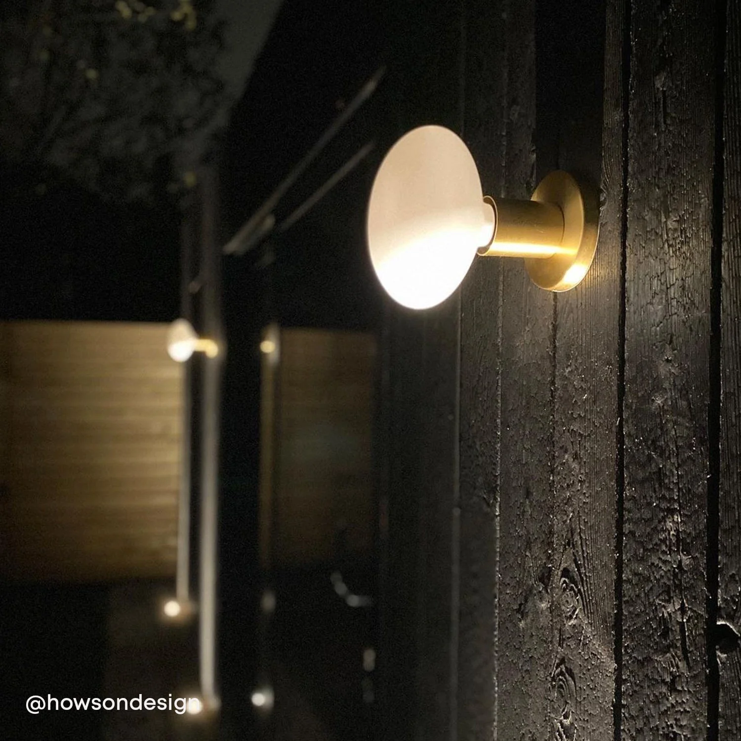 Lochan Wall Light in Brass - Image 3