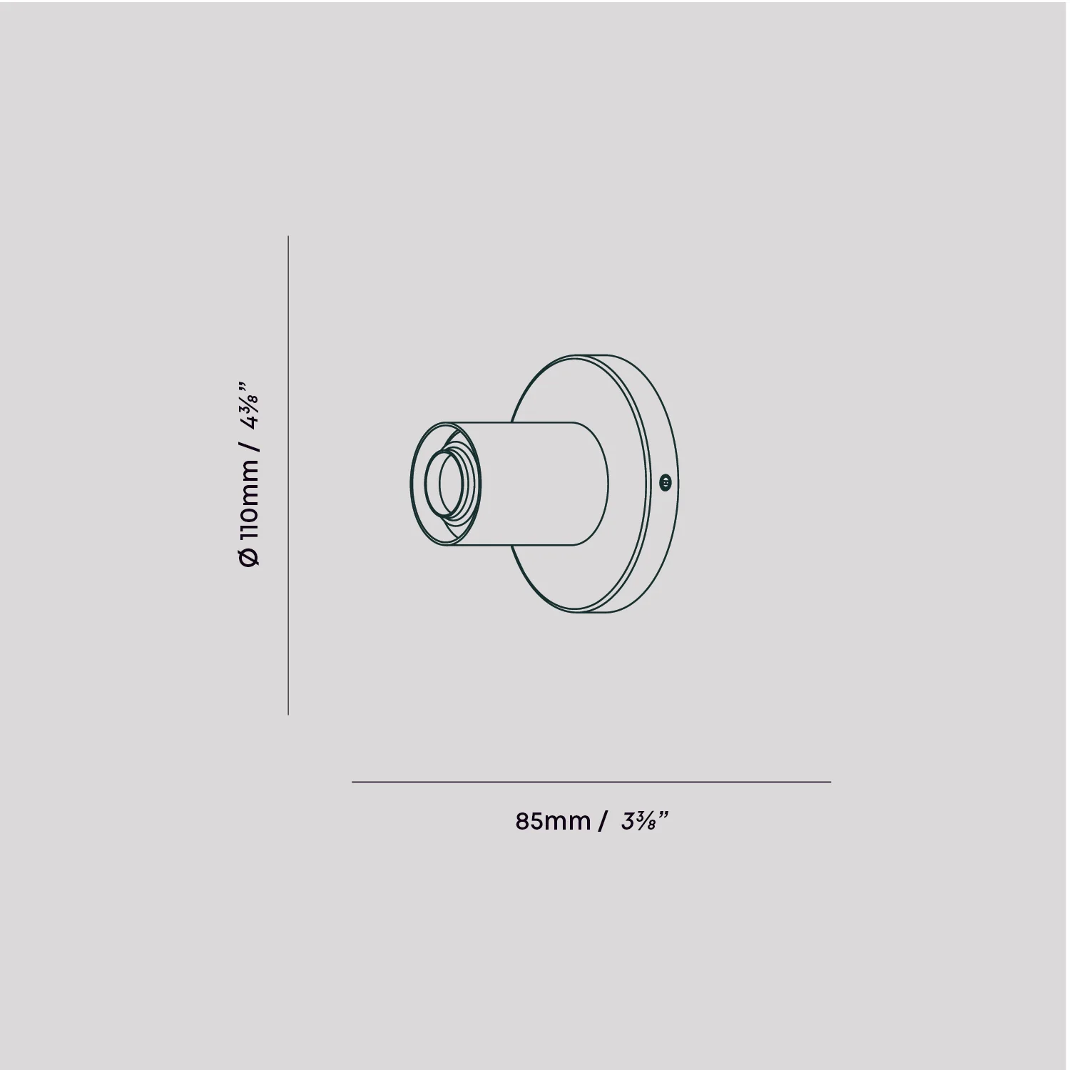 Lochan Wall Light in Brass - Image 5