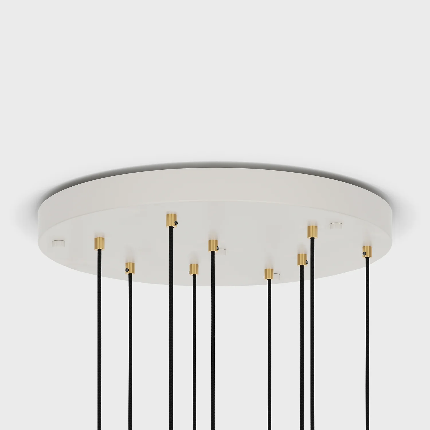 Nine Pendant in Brass + Voronoi II - Image 7