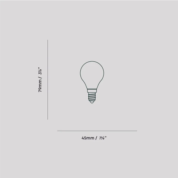 Porcelain I E14 LED Bulb - Image 4