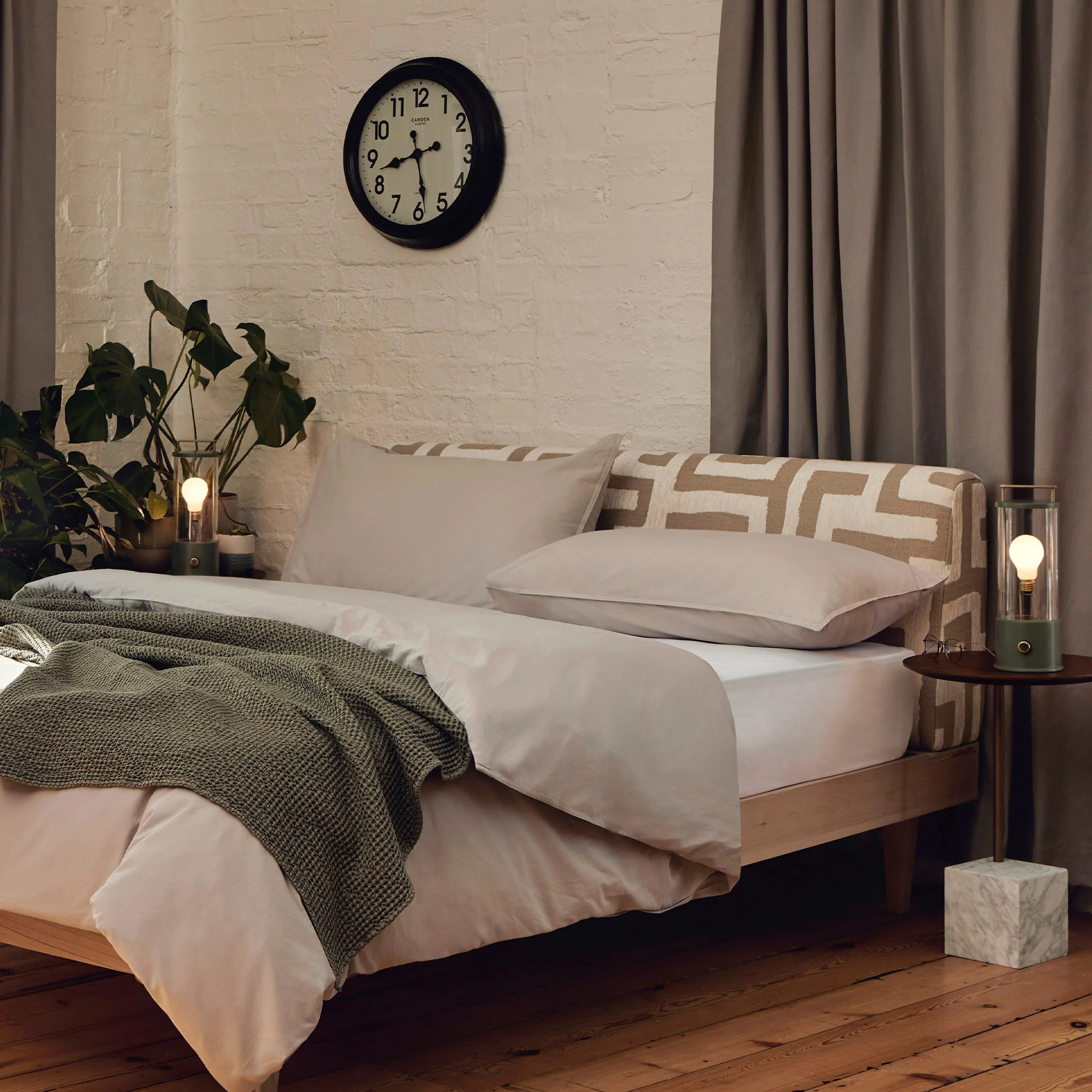 The Muse Portable Lamp in Pleasure Garden Green - Set of 2 - Image 4