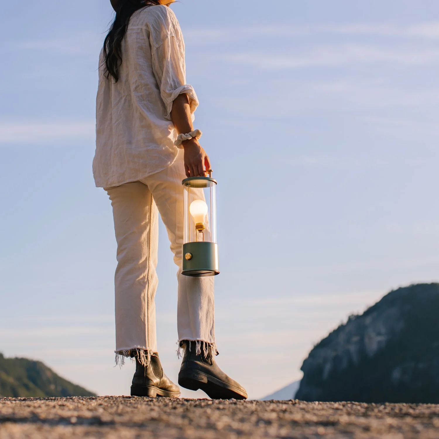 The Muse Portable Lamp in Pleasure Garden Green - Set of 2 - Image 5