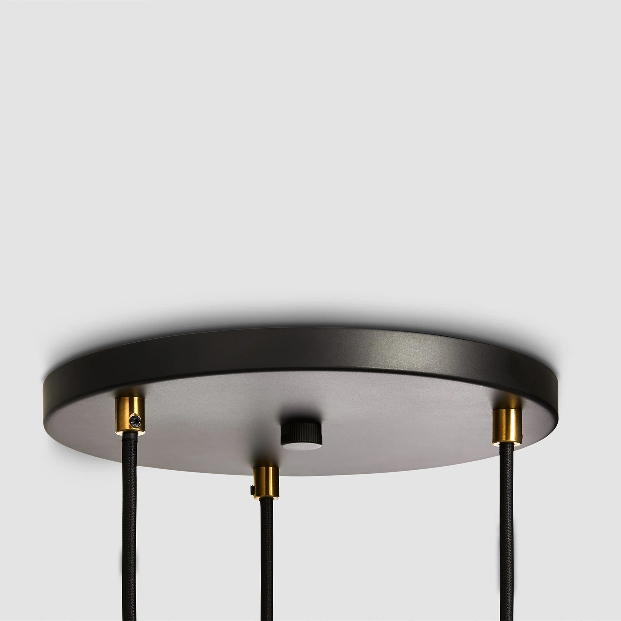 Triple Pendant in Brass + Sphere IV - Image 5